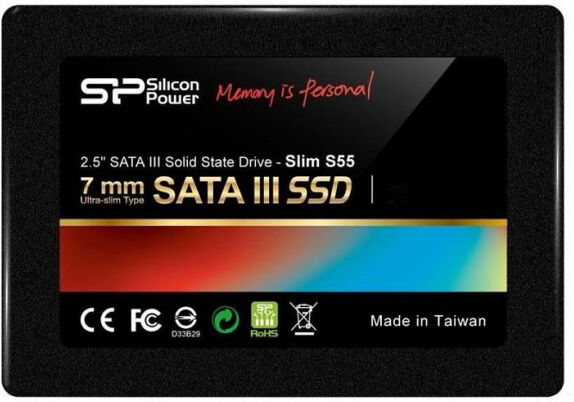 Silicon Power S55 ssD (SP960GBss3S55S25) - 2.5 Zoll SATA3 - 960GB