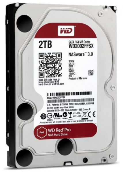 Western Digital Red Pro (WD2002FFSX) - 3.5 Zoll SATA3 - 2TB
