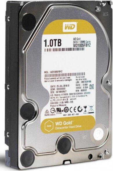 Western Digital Gold (WD1005FBYZ) - 3.5 Zoll SATA3 - 1TB