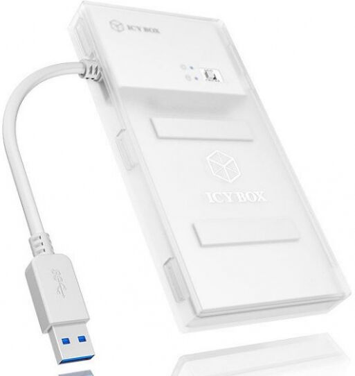 Icy Box IB-DK404 - USB 3.0 4-in-1 Mini DockingStation für 2,5 Zoll SATA HDD/ssD