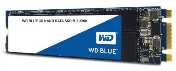 Western Digital Blue 3D NAND ssD (WDS500G2B0B) - M.2 2280 SATA3 - 500GB