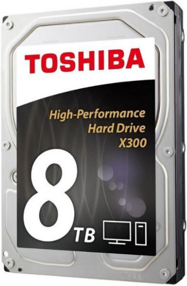 Toshiba X300 High Performance (HDWF180UZSVA) - 3.5 Zoll SATA3 - 8TB