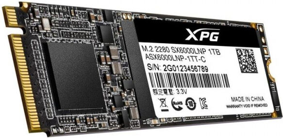 A-Data XPG SX6000 Lite ssD (ASX6000LNP-1TT-C) M.2 2280 PCIe Gen3 x4 NVMe - 1TB