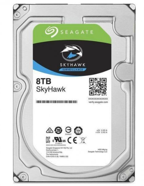 Seagate Skyhawk Surveillance HDD (ST8000VX004) - 3.5 Zoll SATA3 - 8TB