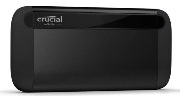 Crucial X8 Portable SSD (CT1000X8SSD9) - ext. 2.5 Zoll SSD Schwarz - 1TB - USB3.1
