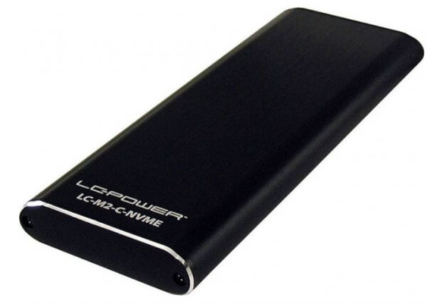 LC-Power LC-M2-C-NVME - .2 (NGFF) NVMe SSD Gehäuse - USB-C 3.1