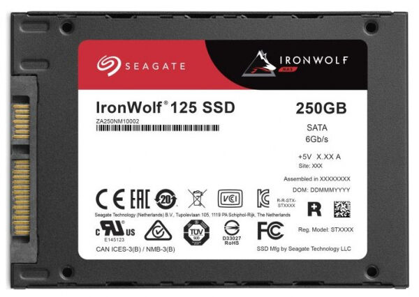 Seagate IronWolf 125 SSD (ZA250NM1A002)  - 2.5 SATA3 - 250GB