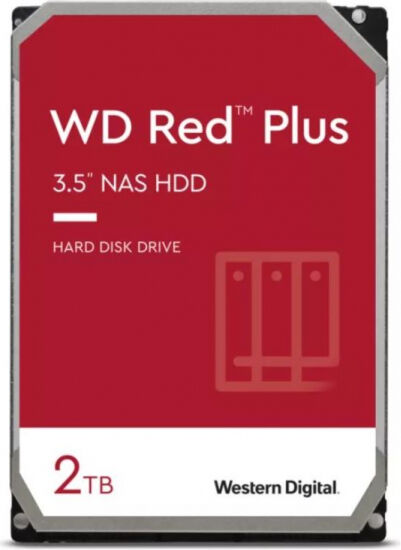 Western Digital Red Plus (WD20EFZX) - 3.5 Zoll SATA3 - 2TB