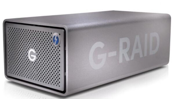 SanDisk G-Raid 2 - ext. 2 x 3.5 Zoll HD - 24TB - Thunderbold 3 / USB3.2 Gen 2