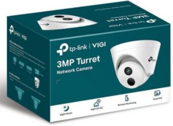 TP-Link VIGI C400HP-4 - 3MP Turret Network Camera, 4mm Lens