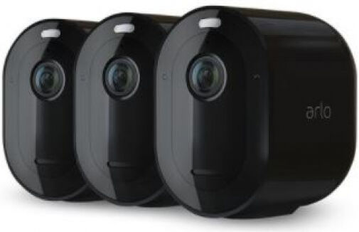 Arlo Pro 4 Home Zusatz-HD Kamera - 3er Set - Schwarz