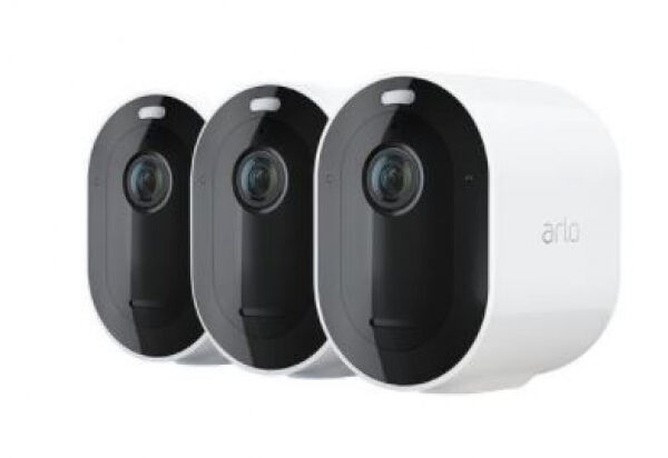 Arlo Pro 4 Home Zusatz-HD Kamera - 3er Set - Weiss