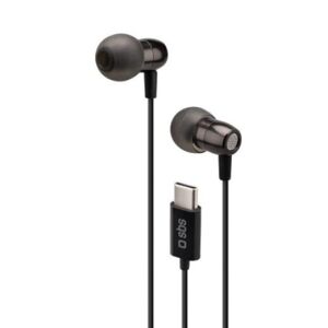 SBS Metal Pro 2.0 In-Ear USB-C schwarz