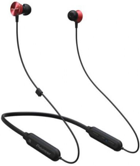 Pioneer SE-QL7BT-R - InEar Bluetooth Kopfhörer - Schwarz/Rot