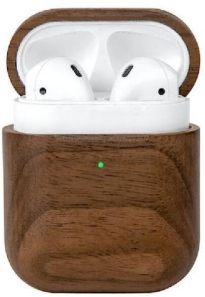 Woodcessories Transportcase Apple AirPods (1. and 2. Gen.) - Braun