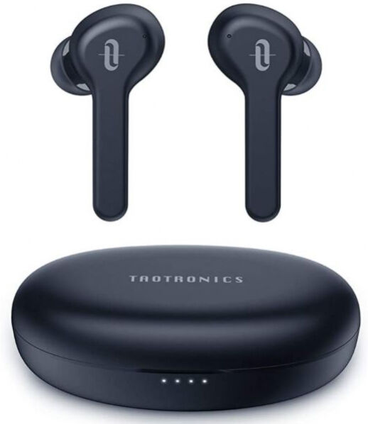 TaoTronics SoundLiberty 53 - True Wireless Bluetooth 5.0 Stereo-Sportkopfhörer - Schwarz