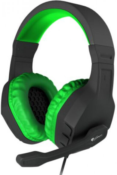 Natec Genesis Argon 200 - Headset - Schwarz/Grün