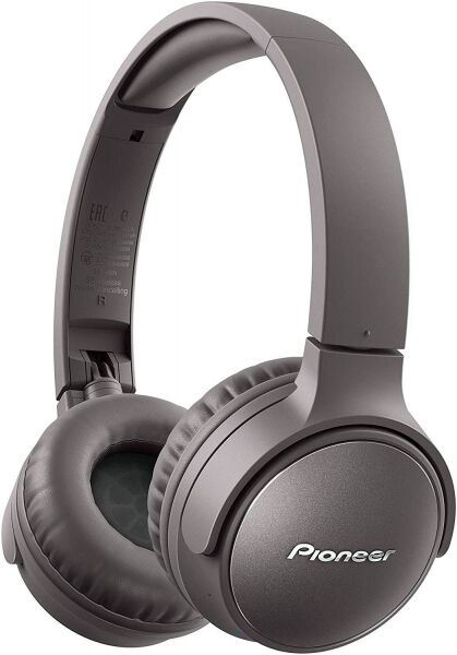 Pioneer - SE-S6BN-H OnEar Wireless Headset - grey