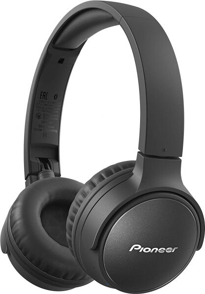 Pioneer - SE-S6BN-B OnEar Wireless Headset - black