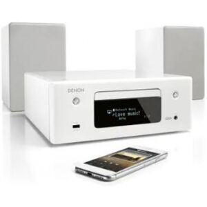 Denon CEOL N10 - HiFi Kompaktanlage mit Netzwerk- und CD-Player - Weiss