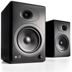 audioengine Regallautsprecher Paar A5+ Schwarz