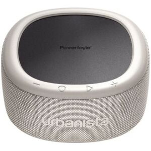 Urbanista Malibu - Tragbarer Bluetooth Lautsprecher mit Solarzelle - Desert Gray