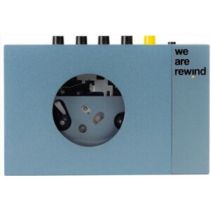 Divers we are rewind - Portable Bluetooth Cassette Player Kurt - Blau