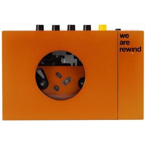 Divers we are rewind - Portable Bluetooth Cassette Player Serge - Orange