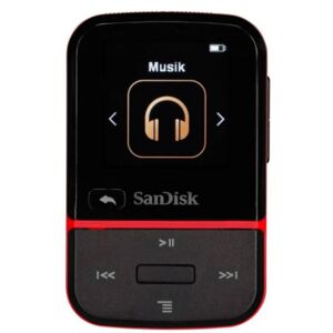 SanDisk Clip Sport Go New - MP3-Player 32GB - Rot