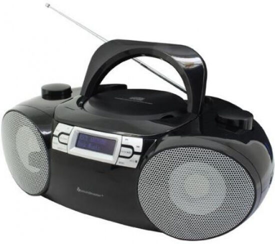 Soundmaster SCD8100 - DAB+/UKW Digitalradio, CD/MP3, BT, USB, SD - Schwarz