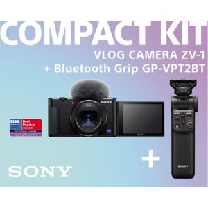 Sony - Vlog Camera ZV1 4K + GP-VPT2 Grip