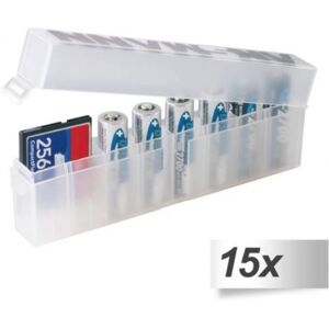 Ansmann Akku-Box für 8 Mignonzellen - 15er Pack