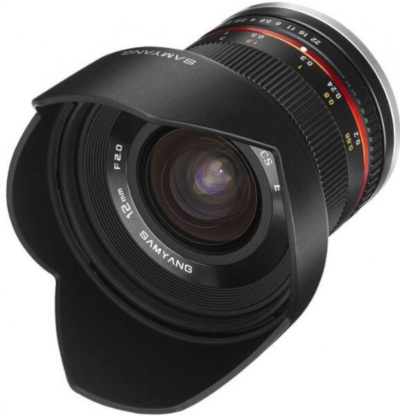 Samyang F 2/12 NCS CS schwarz - Sony E-Mount