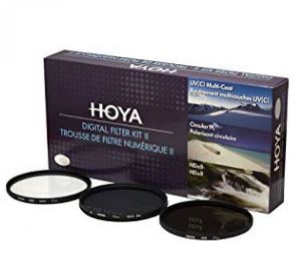 Hoya Digital Filter Kit II 40.5mm Pol-Cirk./NDX8/HMC UV