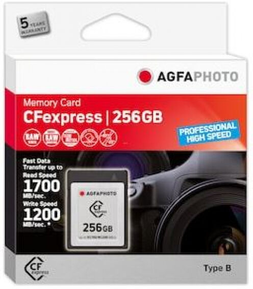 Agfaphoto CFexpress Professional High Speed - 256GB