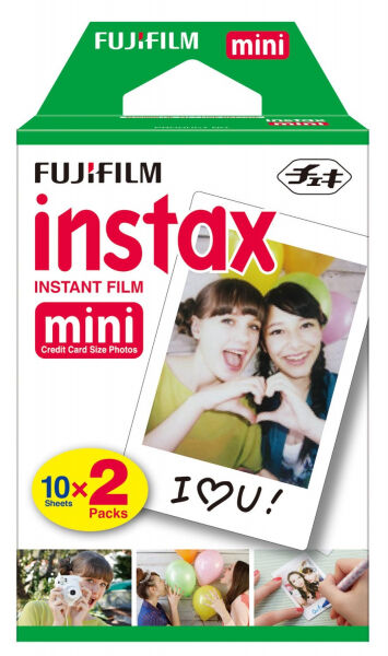 Fujifilm 1x2 Fujifilm instax mini Film white frame