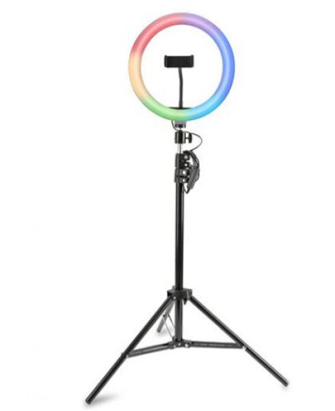 4smarts Loomipod RGB für Smartphone - Videoleuchte mit farbigem Licht und anpassbarer Helligkeit