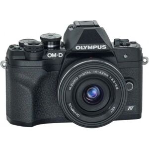 Olympus OM-D E-M10 Mark IV Pancake Kit 14-42mm - Schwarz