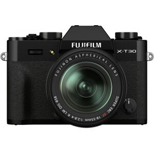 Fujifilm - X-T30 II Black Kit XF 18-55mm