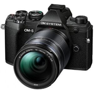 Olympus OM-5 Camera Kit - M.Zuiko ED 14-150mm F/4-5.6 II - Schwarz