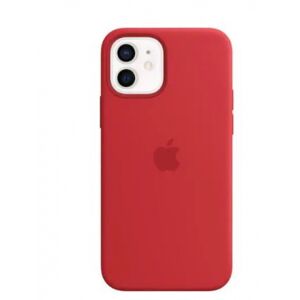 Apple - Silikon Case iPhone 12/Pro rd - rot mit MagSafe
