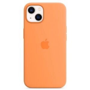 Apple - Silikon Case iPhone 13 og - mit Magsafe, gelborange