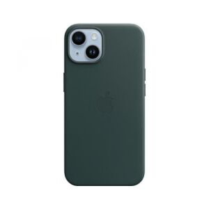 Apple Leder Case iPhone 14 gn mit MagSafe - waldgrün
