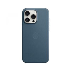 Apple Feingewebe Case mit MagSafe (blau, iPhone 15 Pro Max)
