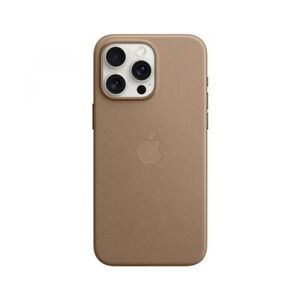 Apple Feingewebe Case mit MagSafe (taupe, iPhone 15 Pro Max)