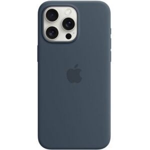 Apple Silikon Case mit MagSafe (dunkelblau, iPhone 15 Pro Max)