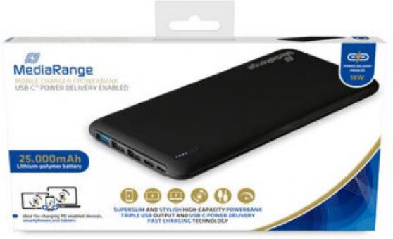 MediaRange MR754 - Powerbank 25000 mAh