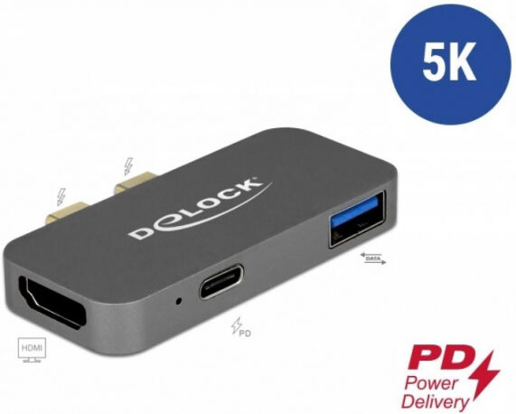 DeLock 87739 - Mini Dockingstation für Macbook mit 5K