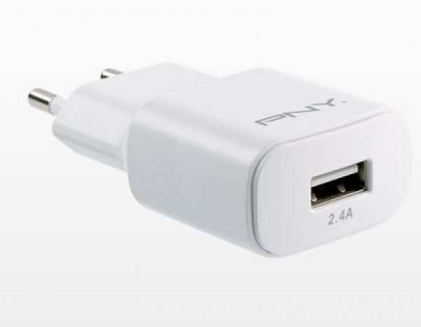 PNY Micro-USB Wall Charger EU - 1-Port 2.4A / 17W