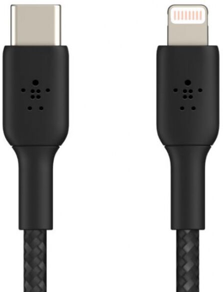 Belkin Boost Charge Lightning/USB-C Kabel - Schwarz - mfi zertifiziert - 2m